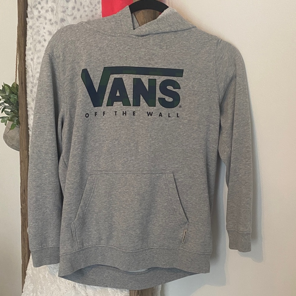 Vans Heather Gray Pullover Hoodie